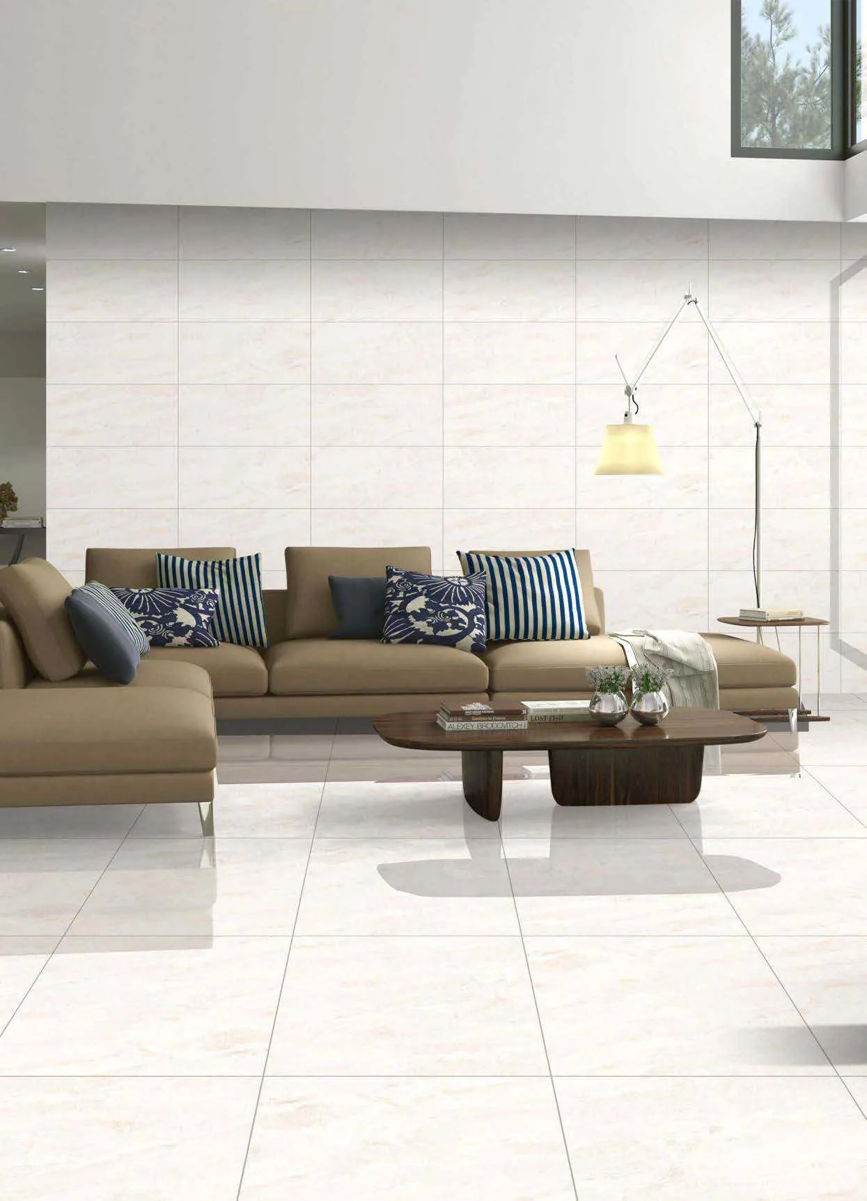 Керамогранит Premium Bresscia White 