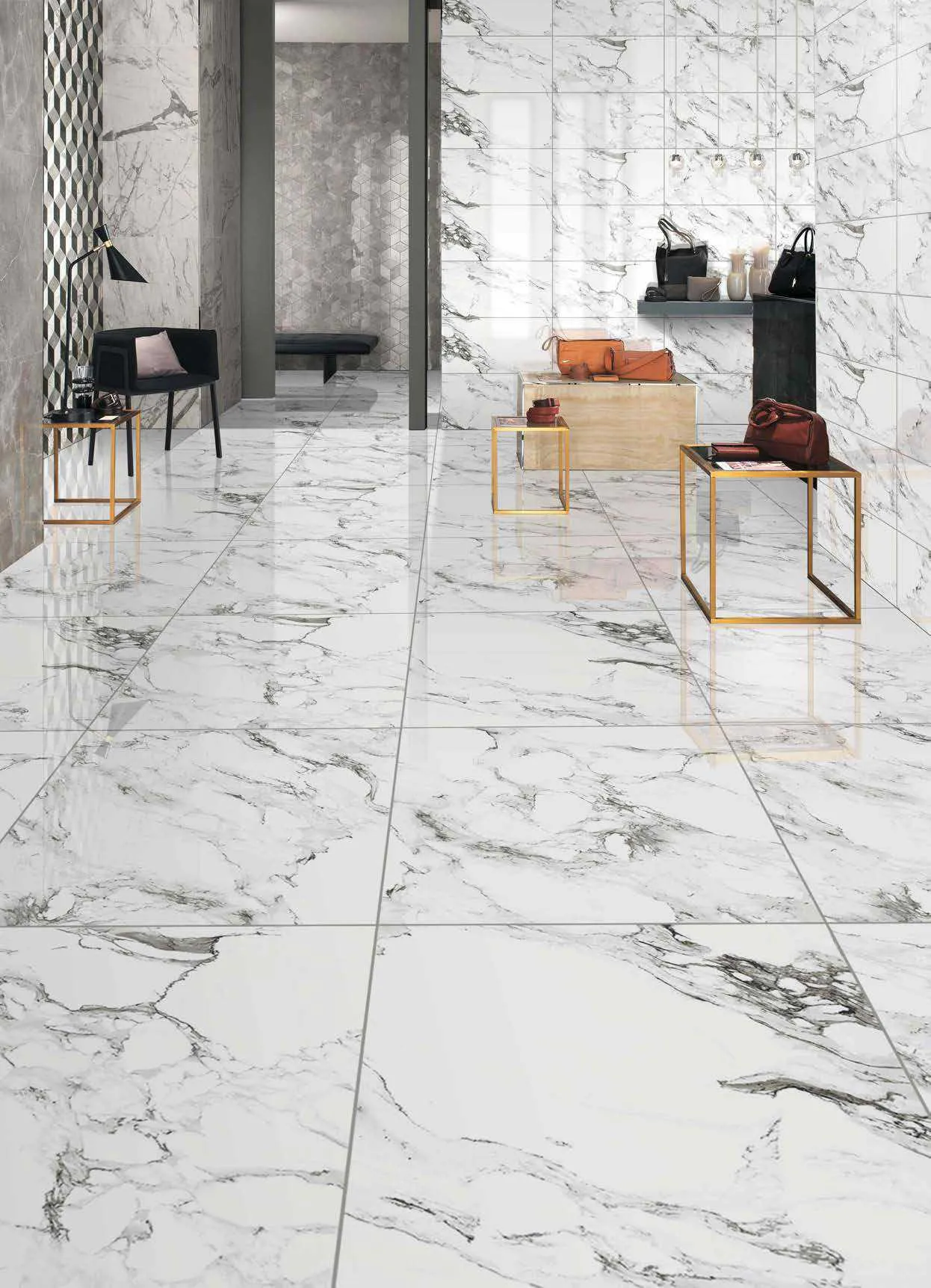Керамогранит Premium Carrara Blanco 