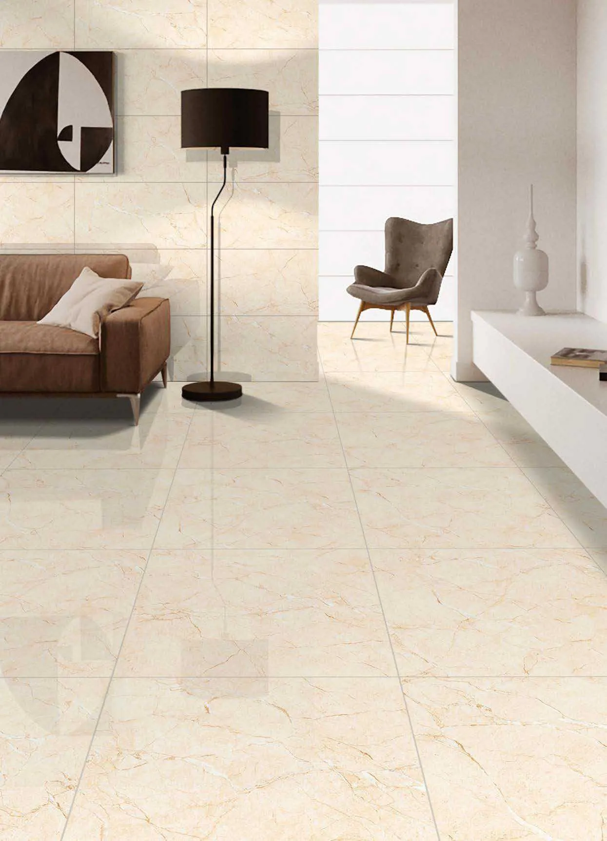 Керамогранит Premium Perlato Crema 